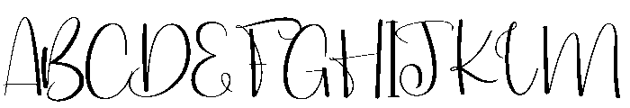 Littlebunny Font UPPERCASE