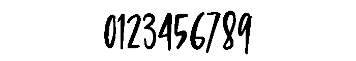 Lively Birthday Font OTHER CHARS