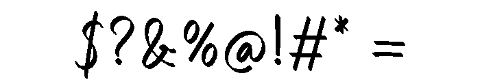 Lively Loops Font OTHER CHARS