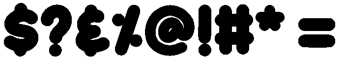 Lives Break Font OTHER CHARS