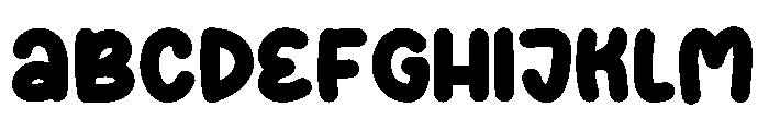 Lives Break Font UPPERCASE