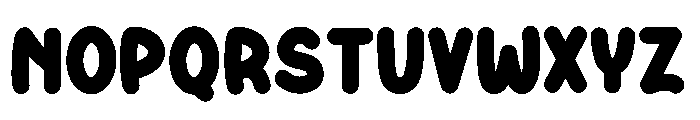 Lives Break Font LOWERCASE