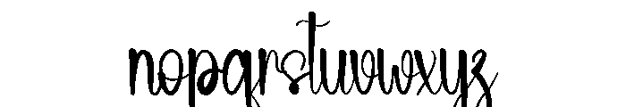 Livestyle Font LOWERCASE