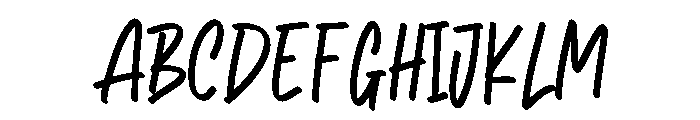 Livi Sandres Font UPPERCASE