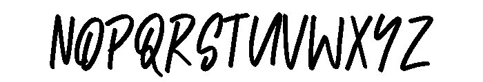 Livi Sandres Font UPPERCASE