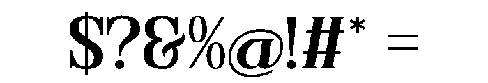 Living Positive Regular Font OTHER CHARS