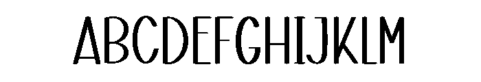 Living Positive Font UPPERCASE