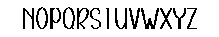 Living Positive Font UPPERCASE