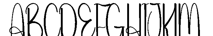 Living Valentine Font UPPERCASE