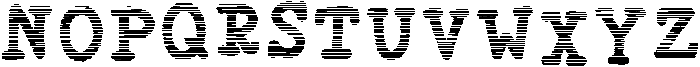 LIBERTY Regular otf (400) Font LOWERCASE