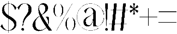 Lianthe otf (400) Font OTHER CHARS