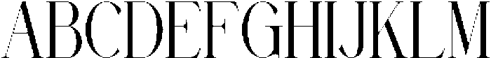 Lianthe otf (400) Font UPPERCASE