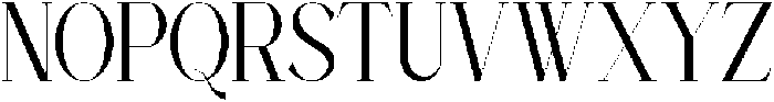 Lianthe otf (400) Font UPPERCASE