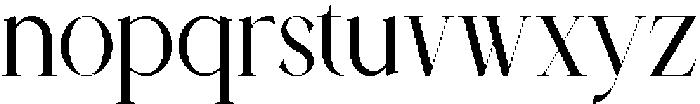 Lianthe otf (400) Font LOWERCASE