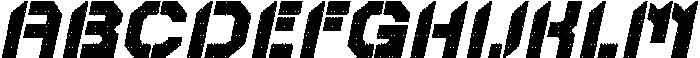 Liavin Disco Italic otf (400) Font UPPERCASE