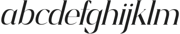 Libelux Italic otf (400) Font LOWERCASE