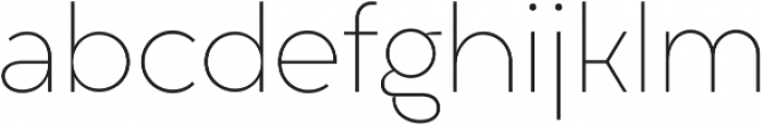 Liber Grotesque Family Thin ttf (100) Font LOWERCASE