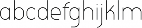 Liberal Condensed Light otf (300) Font LOWERCASE