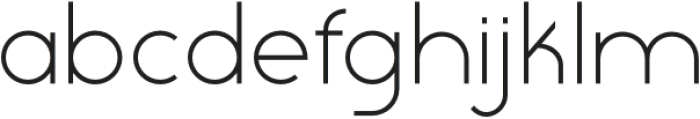 Liberal-Regular otf (400) Font LOWERCASE