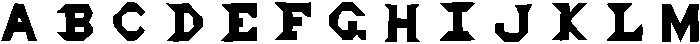 Liberate Regular otf (400) Font UPPERCASE