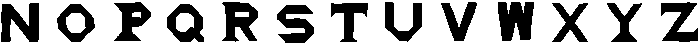Liberate Regular otf (400) Font UPPERCASE
