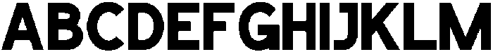 Libertas Regular otf (400) Font UPPERCASE
