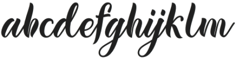 Liberty otf (400) Font LOWERCASE