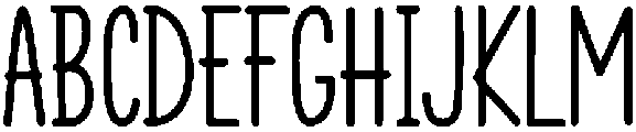 Library Regular otf (400) Font UPPERCASE