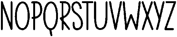 Library Regular otf (400) Font UPPERCASE
