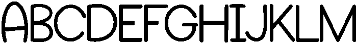 Library Regular otf (400) Font UPPERCASE