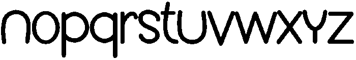 Library Regular otf (400) Font LOWERCASE