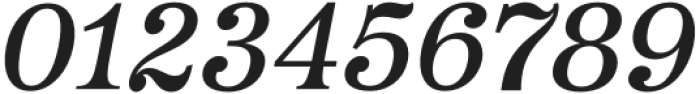 Libreville Italic otf (400) Font OTHER CHARS
