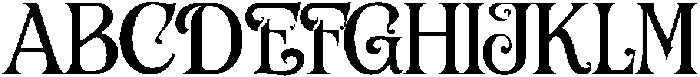 Libston Regular otf (400) Font UPPERCASE