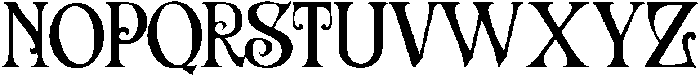 Libston Regular otf (400) Font UPPERCASE