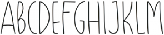 Lidie Light otf (300) Font UPPERCASE