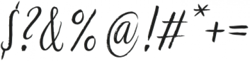 LiebeGerda Regular Italic otf (400) Font OTHER CHARS