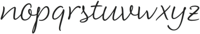 LiebeHeide Brush Light otf (300) Font LOWERCASE