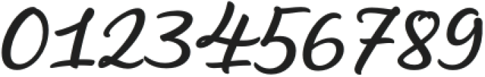 LiebeHeide Brush Medium otf (500) Font OTHER CHARS