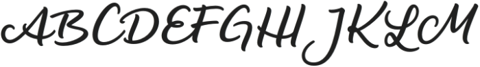 LiebeHeide Brush Medium otf (500) Font