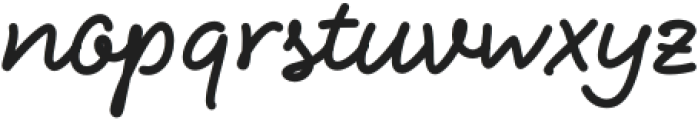 LiebeHeide Fineliner Bold otf (700) Font LOWERCASE