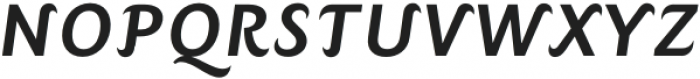 Liebelei-Unicase Italic otf (400) Font UPPERCASE