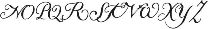 Liesel Icons Regular otf (400) Font UPPERCASE