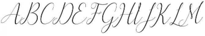 Lieselotte Script Regular otf (400) Font UPPERCASE