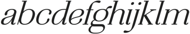 Life Italic otf (400) Font LOWERCASE