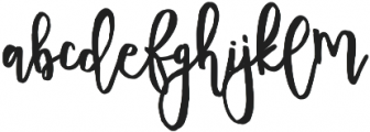 Life & Laughter otf (400) Font LOWERCASE