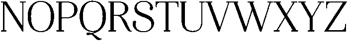 Life Regular otf (400) Font UPPERCASE