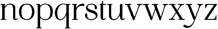 Life Regular otf (400) Font LOWERCASE