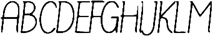 Lifeda ttf (400) Font UPPERCASE