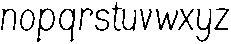 Lifeda ttf (400) Font LOWERCASE