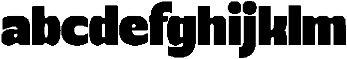 Lifeland Regular otf (400) Font LOWERCASE